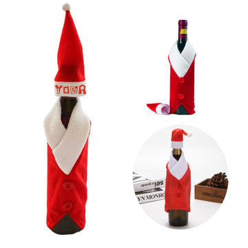 Christmas Wine Bottle Cover