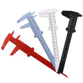 Plastic Double Scale Mini Plastic Vernier Caliper