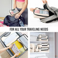 8-Stress-Free Travel Packing Cube Set With Breathable Mesh