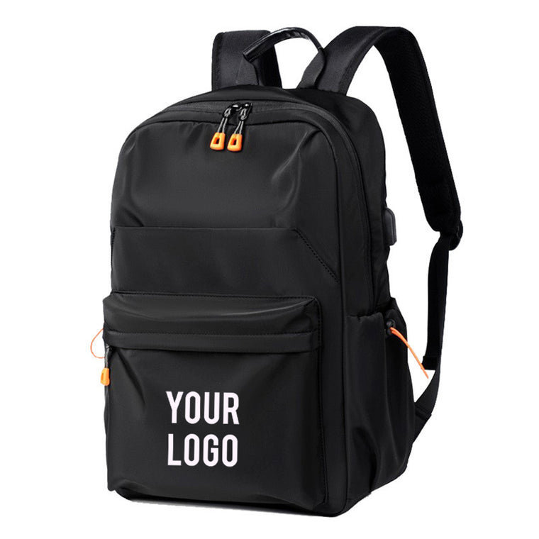 Casual Laptop Backpack With Usb Charging Port For Men