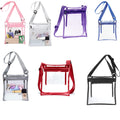 Pvc Crossbody Bag With Inner Pocket