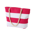 Thick Hemp Rope Striped Canvas Bag