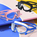Large Frame Swimming Goggles With Earplugs
