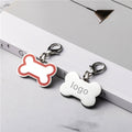 Bone Shape Metal Dog Tag