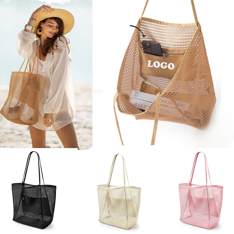 Mesh Beach Tote