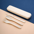 Reusable Wheat Straw Cutlery Set