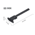 Plastic Double Scale Mini Plastic Vernier Caliper