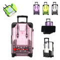 Mini Suitcase Makeup Organizer with Phone Stand