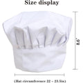 Adjustable Elastic Kitchen Cooking Chef Hat