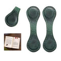 Vintage Pu Leather Bone Shape Magnetic Bookmark