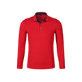 Wicking Golf Long Sleeve Polo Shirt
