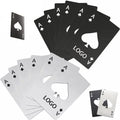 Stainless Steel Credit Card Poker Bottle Opener