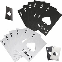 Stainless Steel Credit Card Poker Bottle Opener