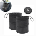 Double-Layer Oxford Car Trash Can & Storage Bin