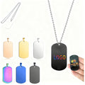 Dog Tags Stainless Steel Necklace