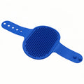Pet Bath Comb Brush With Adjustable Ring Handle