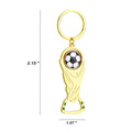 World Cup Bottle Opener Keychain