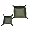 Square PU Leather Storage Box