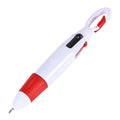 Retractable Shuttle Pens With Carabiner Clip