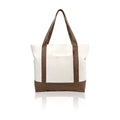 Premium Heavy Canvas Tote With Zipper Pocket