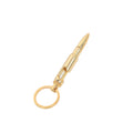 Metal Bullet Shaped Bottle Opener With Keychain