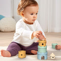 Baby Silicone Stacking Cups Toy