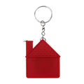 House Shaped Tape Measure Keychain