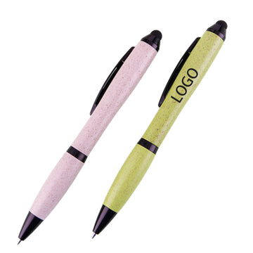 Eco Friendly Wheat Straw Rotary Pen