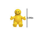 PU Foam Toy Stress Ball Smiley Face Phone Holder