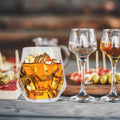 10.2 Oz Home Hexagonal Diamond Wine Glasses