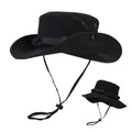 Sun Hat Wide Brim Boonie Hat with Drawstring