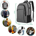 18 Inch Water Resistant Laptop Backpack with USB Port