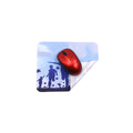 Microfibre Glasses Cleaning Cloth 2-In-1 Anti-Slip Mouse Pad