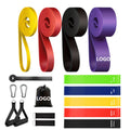 4 Pcs Resistance Bands With Handles, Including Door Anchor