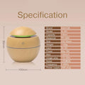 7 Colour LED Air Diffuser & Humidifier
