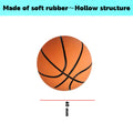 2.5'' Rubber Bouncy Basketball Kids Toy Ball