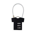 Novelty Shirt-Shaped Combination Lock