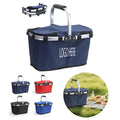Foldable Picnic Basket Storage Bag