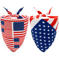 America Flag Bandanas For Dogs