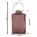 Pu Leather Key Pendant