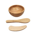 Bamboo Facial Mask Bowl Set