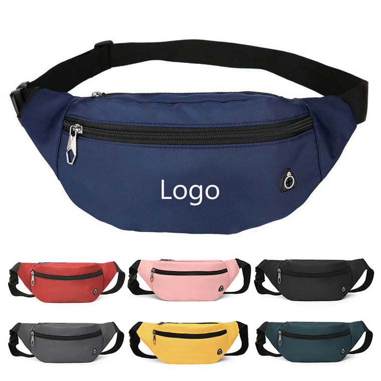 Unisex Portable Travel Nylon Waist Pack