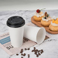 16OZ Coffee Cups With Lids To Go Cups