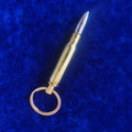 Metal Bullet Shaped Bottle Opener With Keychain