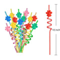 Paw Spiral Drinking Straws