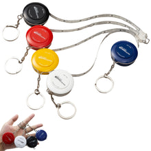 60-Inch Full Color Automatic Retractable Keychain Tape Measure