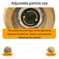 Multifunction Wooden Salt & Pepper Grinder Mill For Kitchen