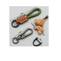 Cute Leather Bulldog Keychain For Purse Handbag Backpack Bag