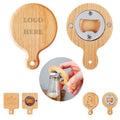 Wooden Magnetic Bottle Opener Fridge Magnet