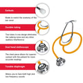 29.53" Long Dual Head Stethoscope